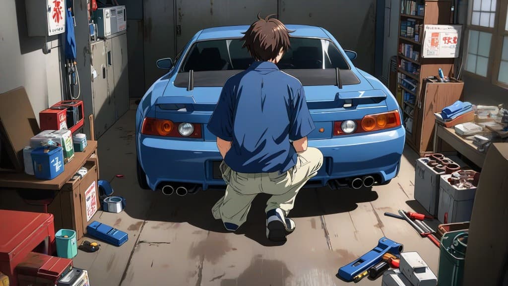 From Garage Tinkering to High-Tech Masterpiece: How AI Transformed My Car Restoration #digen ai# #Free AI Video Generator#