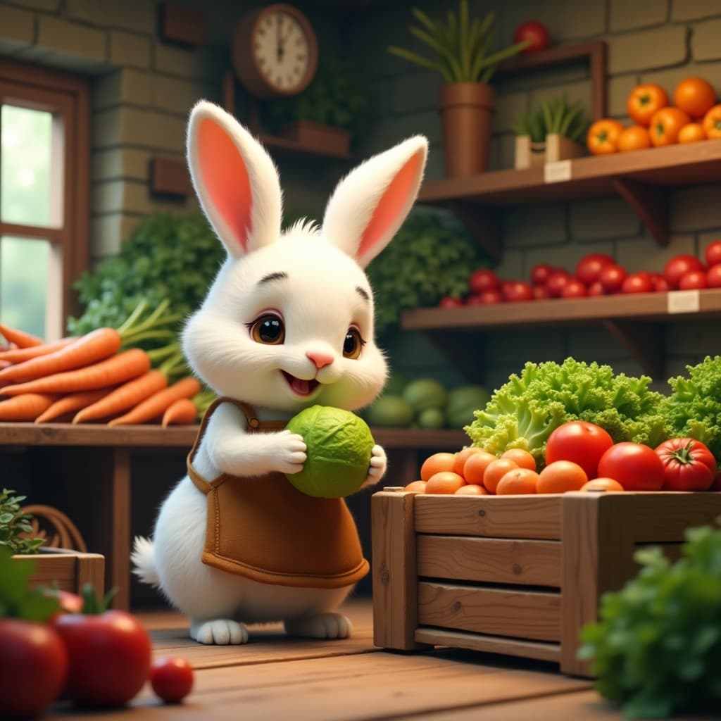 How a Whimsical Rabbit Became a Market Star: Your Free AI Video Adventure Awaits #digenai #FreeAIVideoGenerator