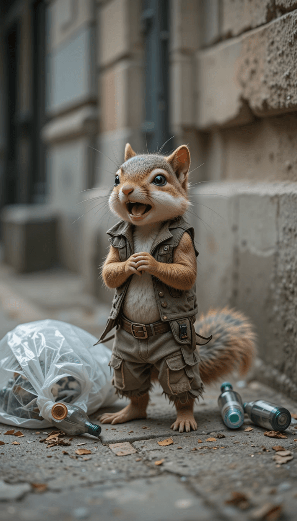 When a Tiny Hero Meets AI Magic: How to Create Viral Wildlife Videos for Free #digen ai# #Free AI Video Generator#