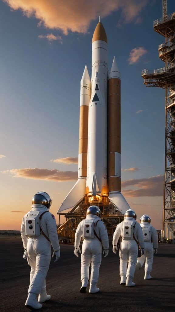 How Astronauts’ Sunset Launch Became Viral Magic with AI Video Tools #digen ai #FreeAIVideoGenerator