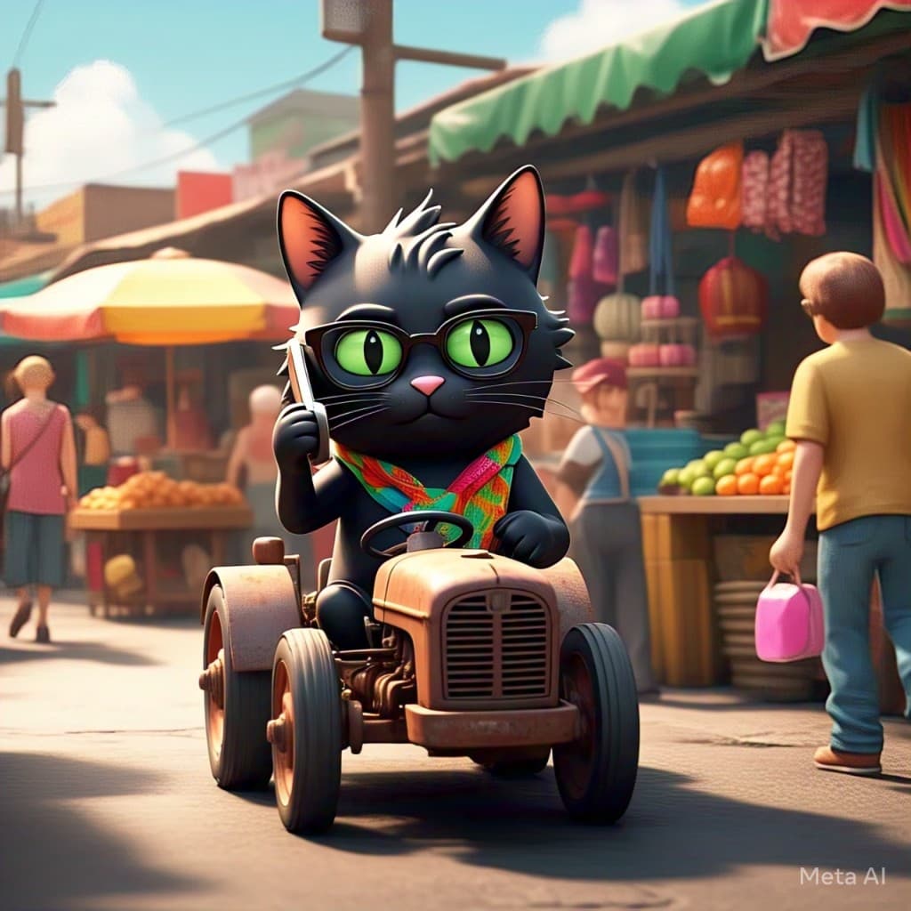 How to Create Whimsical AI Videos Like Our Market Cat’s Adventure? #digen ai# #Free AI Video Generator#