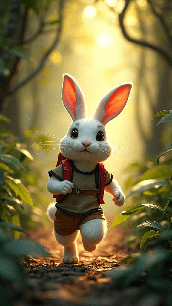 The Little Explorer’s Forest Adventure: How AI Made It Possible #digen ai #FreeAI Video Generator