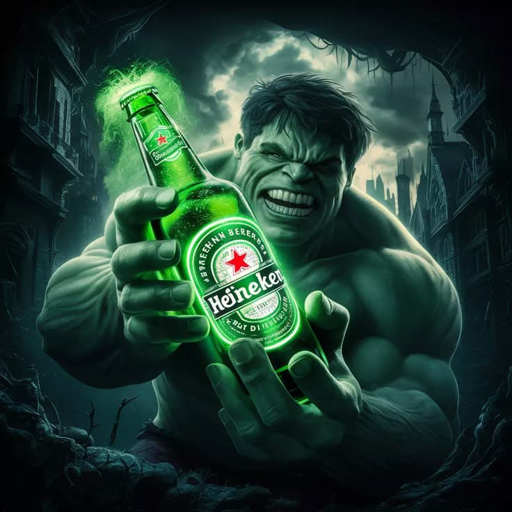 Hulk’s Neon Roar: How AI Transforms Superhero Vibes into Viral Video Magic #digen ai# #Free AI Video Generator#