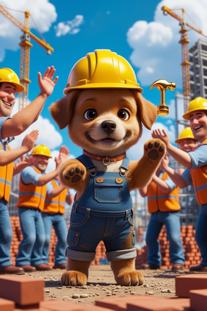 How a Tiny Puppy Built a Big Dream: Your Guide to AI Video Magic #digen ai #FreeAIVideoGenerator