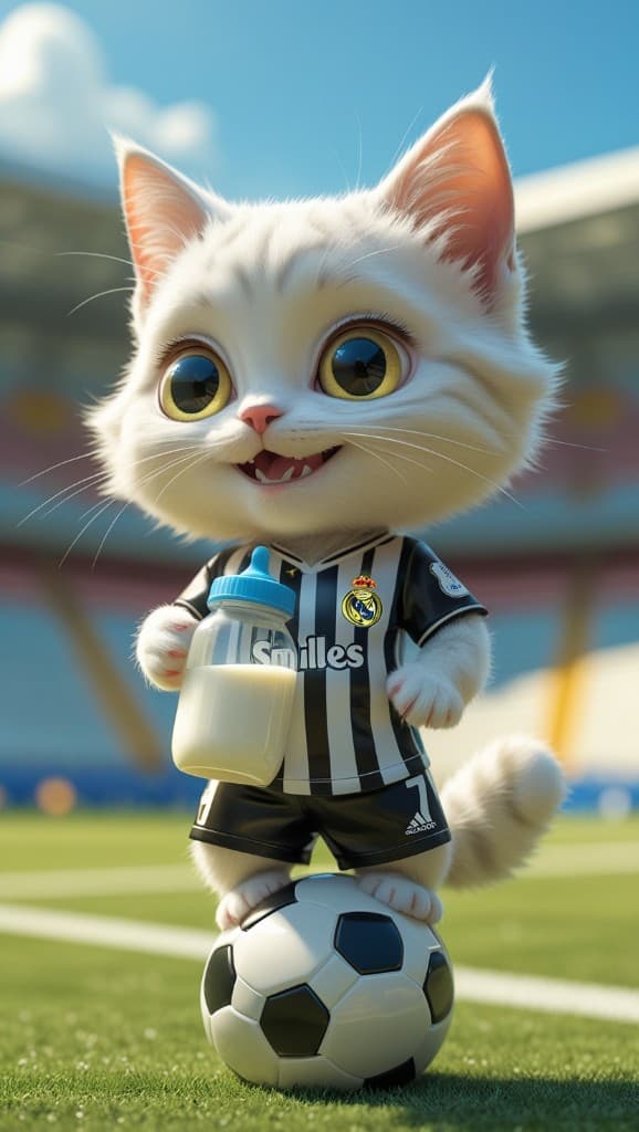 How This Soccer-Star Cat Became Viral with AI Video Magic #digen ai #FreeAIVideoGenerator