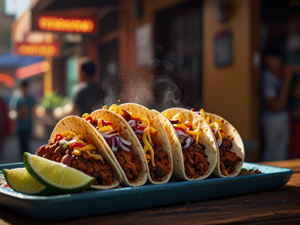 How AI Brought Street Food Magic to Life: Your Tacos Are Ready! #digen ai #FreeAIVideoGenerator
