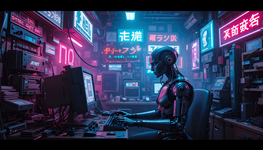 How a Cybernetic Robot Taught Me to Create Viral AI Videos Overnight #digen ai #FreeAIVideoGenerator