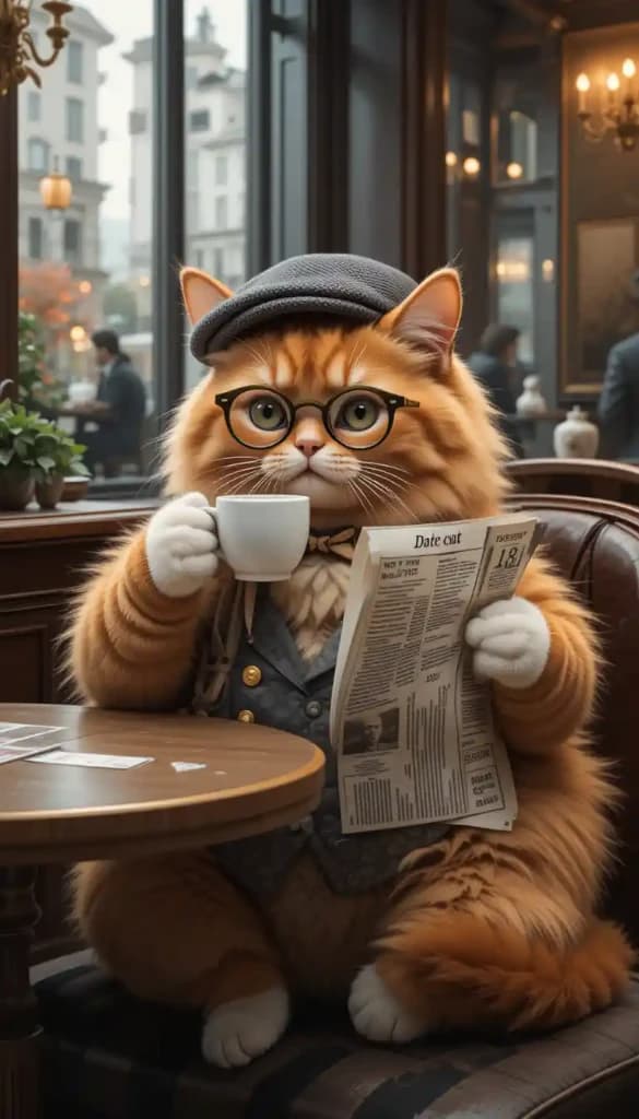 How a Stylish Cat Became an Internet Sensation—and How You Can Too! #digenai #FreeAIVideoGenerator