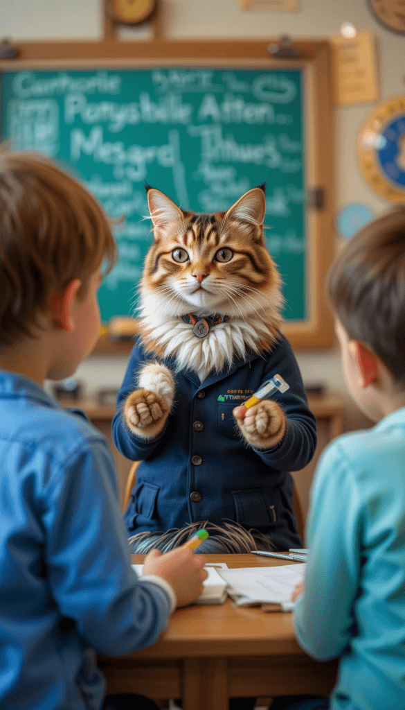 How to Turn Your Furry Friend into a Classroom Star with AI Video Magic #digen ai #Free AI Video Generator