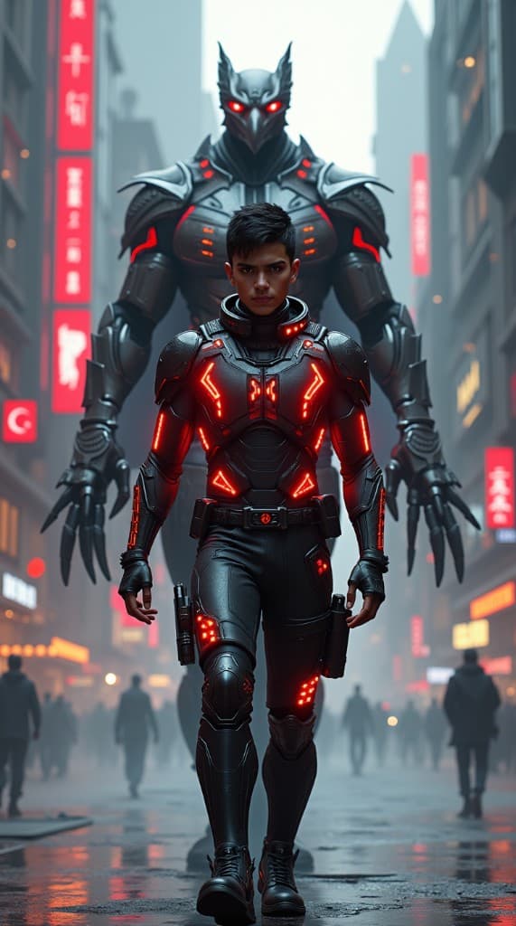 How AI Brought a Cyberpunk Chase to Life: Your Free Guide to Epic Videos #digen ai #FreeAIVideoGenerator