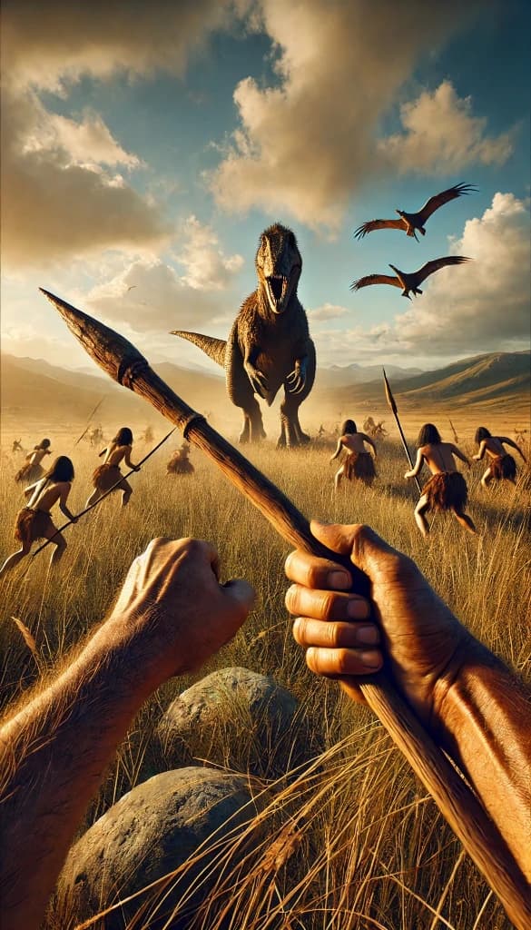 Surviving the Prehistoric: How AI Lets You Create Epic Dinosaur Adventures in Seconds #digenai #FreeAIVideoGenerator