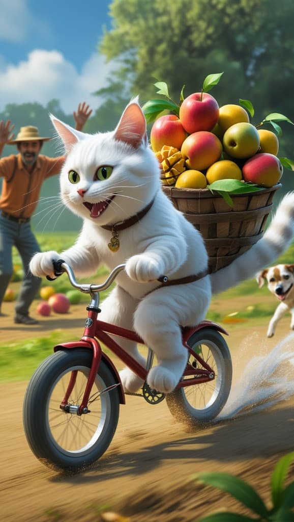 How One Cat’s Bicycle Adventure Went Viral (And How You Can Create Yours) #digenai #FreeAIVideoGenerator
