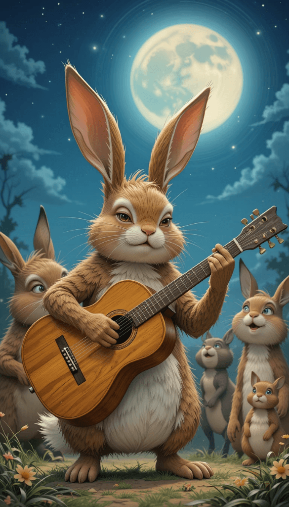 How a Moonlit Rabbit Band Captivated the World—And How You Can Create Magic Too #digenai #FreeAIVideoGenerator