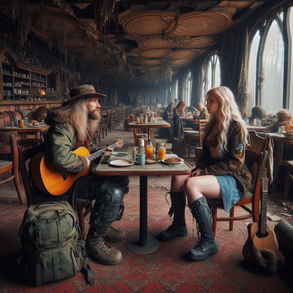 How AI Brought a Café Serenade to Life – No Script Needed! #digenai #FreeAIVideoGenerator