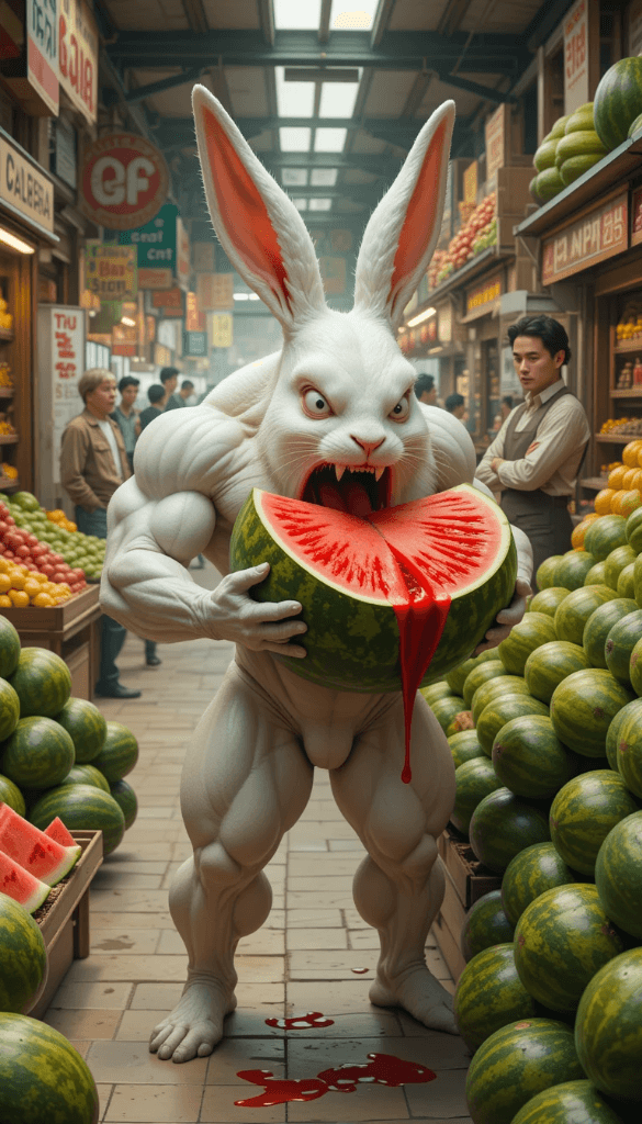 How Did This Meat-Eating Rabbit Take Over My Video? Create Your Own AI Masterpiece for Free! #digenai #FreeAIVideoGenerator