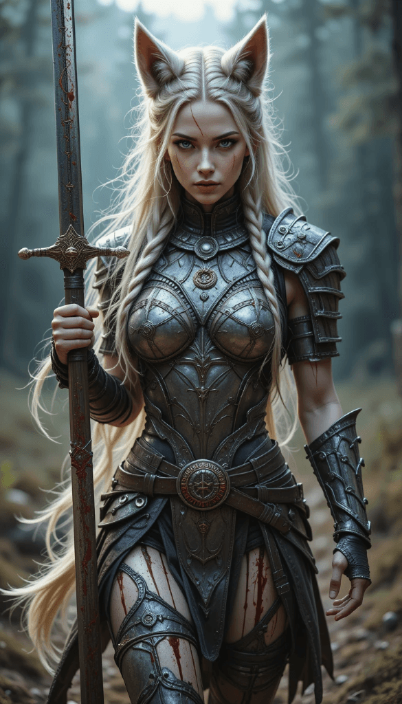 How Did She Survive? The AI Magic Behind This Warrior’s Story #digen ai #FreeAIVideoGenerator