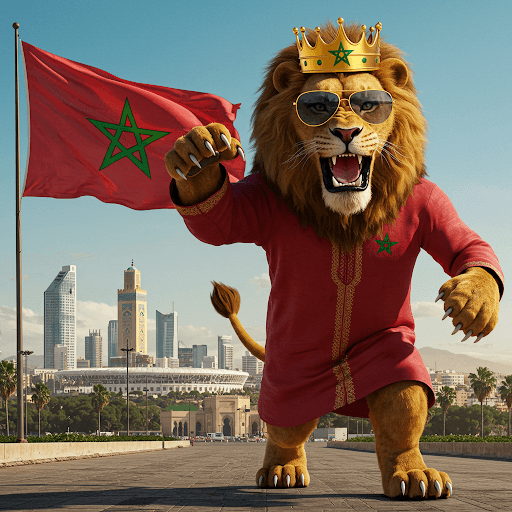 How AI Brought Morocco’s Pride to Life: Your Free Lion King Adventure Awaits #digenai #FreeAIVideoGenerator