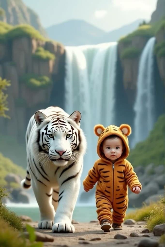 How This Magical Tiger Adventure Went Viral—And How You Can Create Your Own! #digen ai# #Free AI Video Generator#