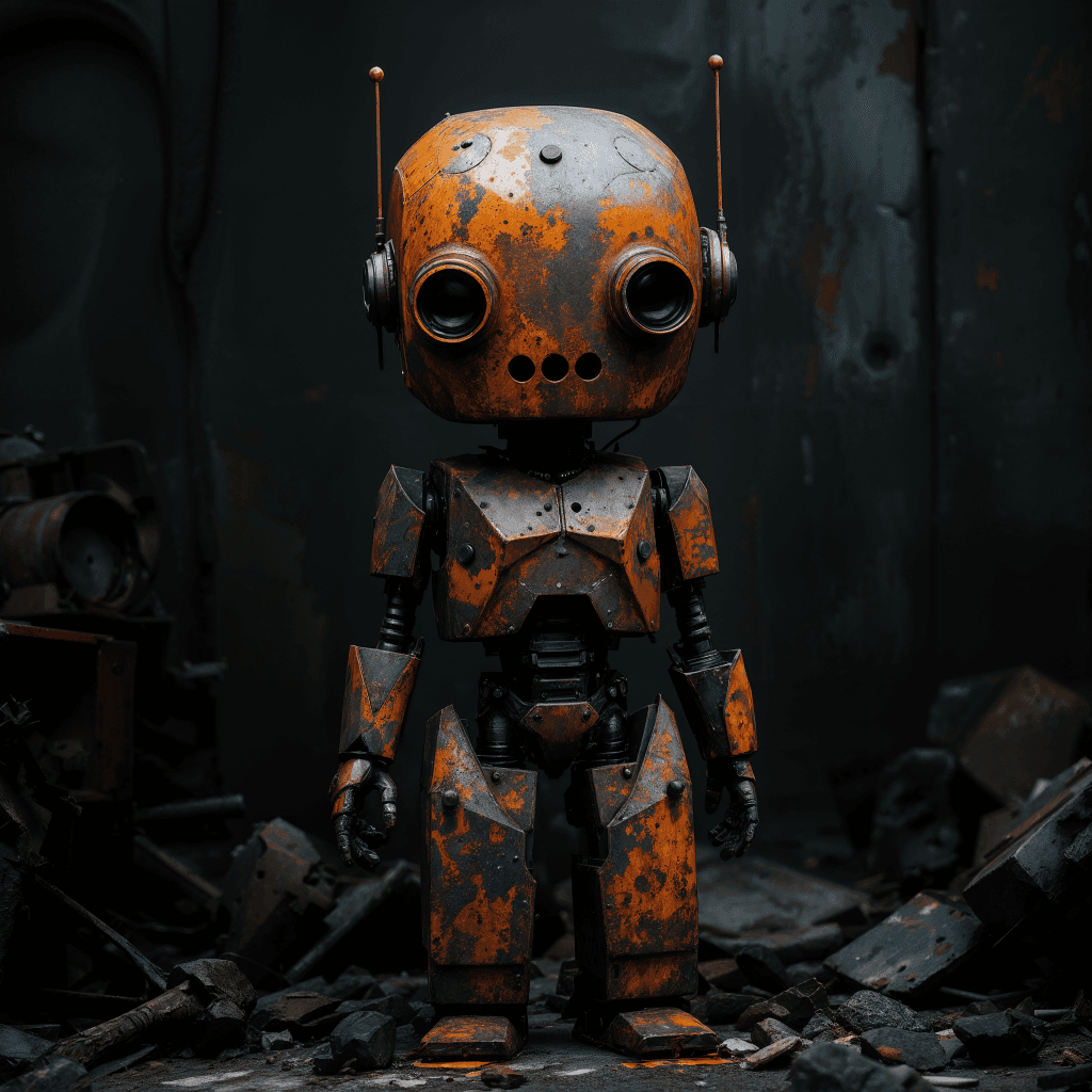 Bringing Old Tech Back to Life: How AI Revives Forgotten Robots #digen ai# #FreeAIVideoGenerator#