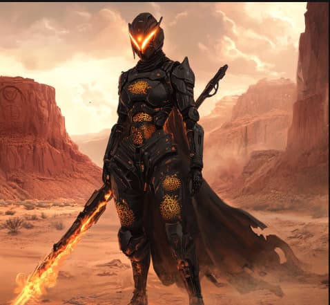 Unleash Your Inner Warrior: How AI Brings Epic Desert Battles to Life #digen ai #FreeAIVideoGenerator