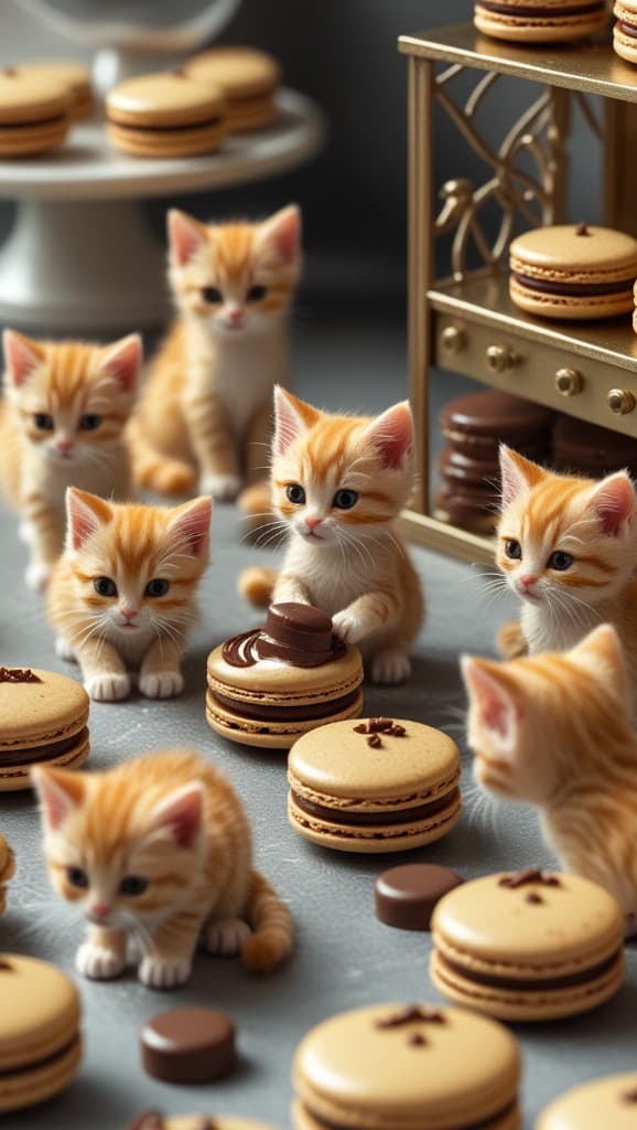 How These Magic Kittens Hosted a Secret Bake-Off (And How You Can Too!) #digen ai# #Free AI Video Generator#