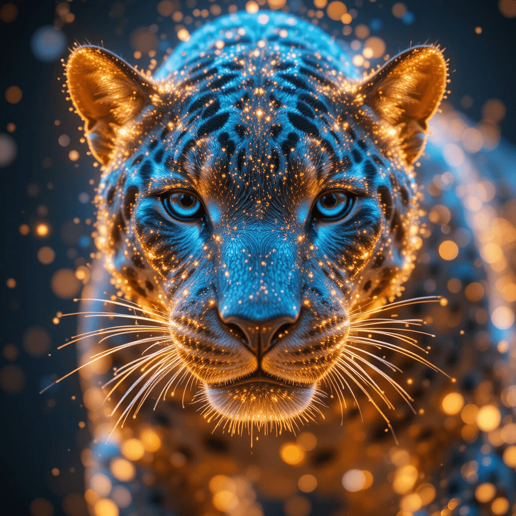 How AI Brought a Celestial Leopard to Life—And How You Can Too! #digen ai #FreeAIVideoGenerator