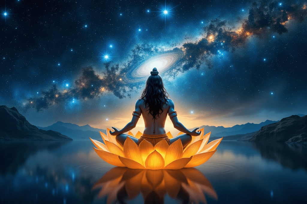 How to Create Cosmic Meditation Videos Like This Stunning Galaxy Scene #digen ai #FreeAI