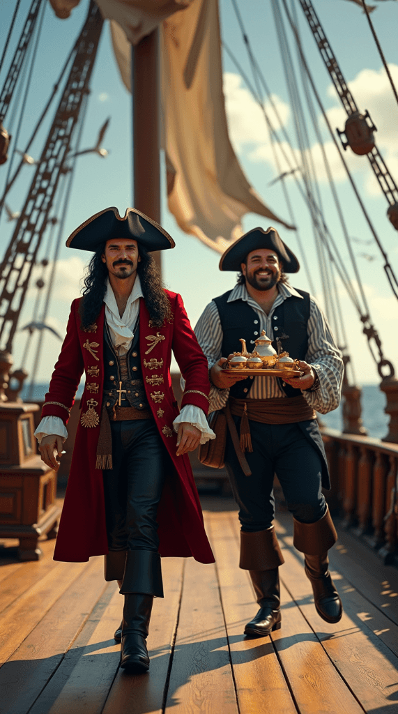 How Two Pirates Brewed Up Adventure with AI Video Magic – #digenai #FreeAIVideoGenerator