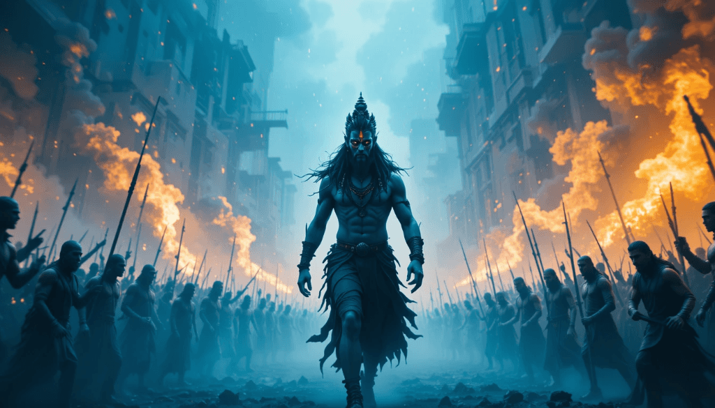 How AI Brought Lord Shiva's Epic Journey to Life (No Studio Needed!) #digenai #FreeAIVideoGenerator