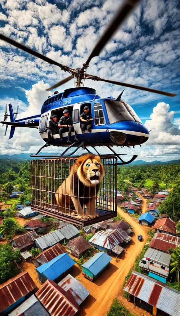 How AI Brought the Jungle to the Village: Creating Epic Stories with Digen AI #digenai #FreeAIVideoGenerator