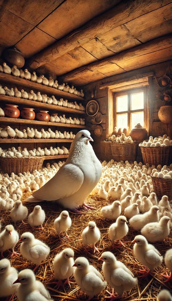 How a Single Image Became a Serene Dove and Chicks Masterpiece with AI #digenai #FreeAIVideoGenerator