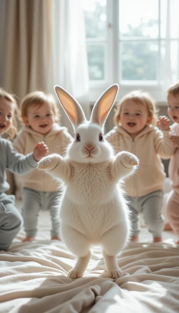 How a Rabbit’s Magic Brought Joy to These Kids—and How You Can Create Your Own Stories with AI! #digenai #FreeAIVideoGenerator
