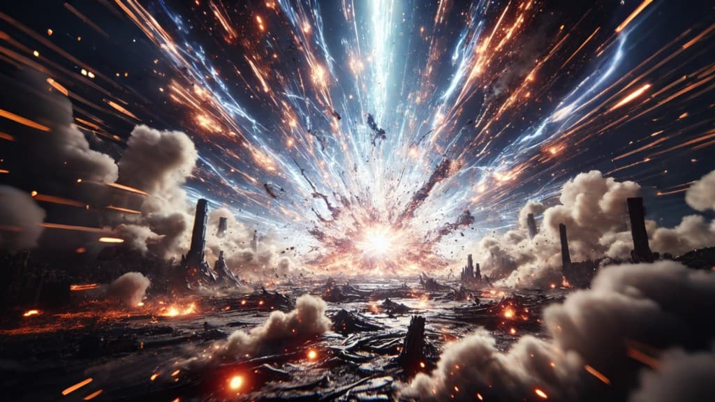 How Did This Artist Capture the Sky's Fury? The Secret Behind Viral Disaster Videos #digenai #FreeAIVideoGenerator