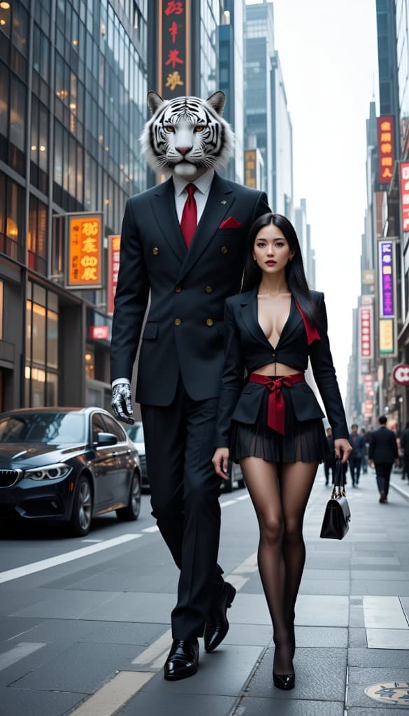 How a Power Couple Harnessed AI to Turn City Streets into Their Canvas #digen ai #FreeAI Video Generator