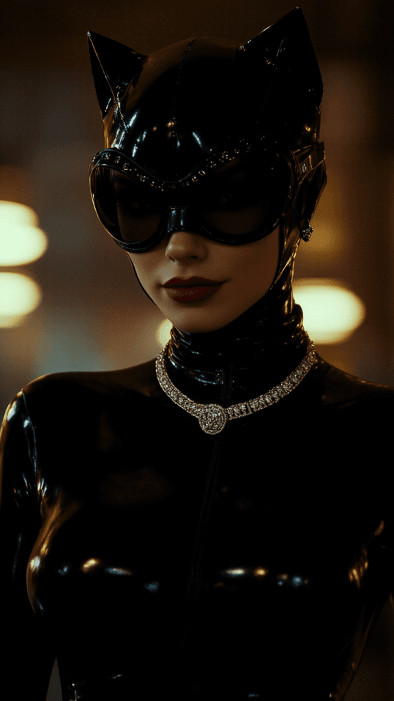Unlocking Mystery: How AI Brought the Catwoman to Life #digen ai #FreeAIVideoGenerator