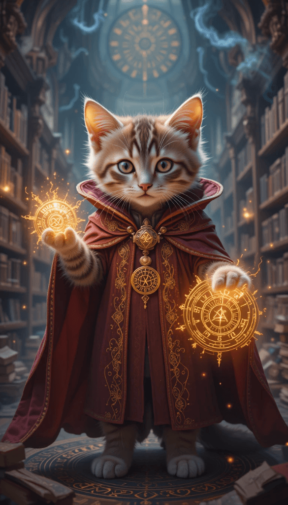 How a Magical Kitten Taught Us to Create Enchanting AI Videos – And You Can Too! #digen ai #FreeAIVideoGenerator