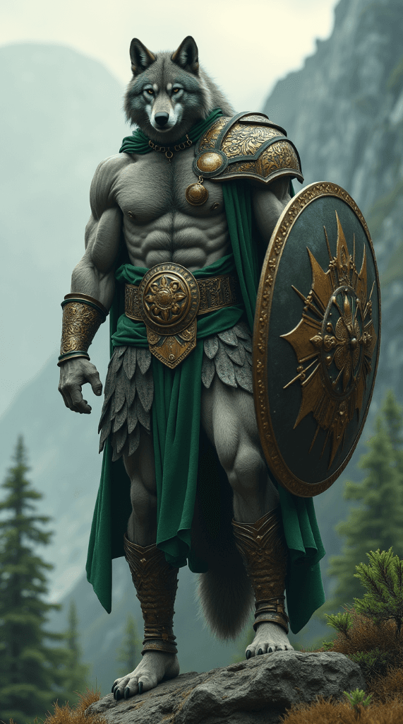How AI Brought the Legendary Wolf Guardian to Life: Your Free Video Creation Journey #digen ai #FreeAIVideoGenerator