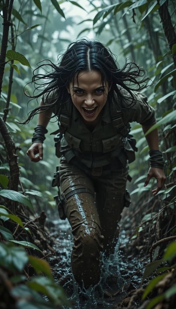 How AI Brought an Adventurer’s Jungle Escape to Life? #digen ai# #Free AI Video Generator#