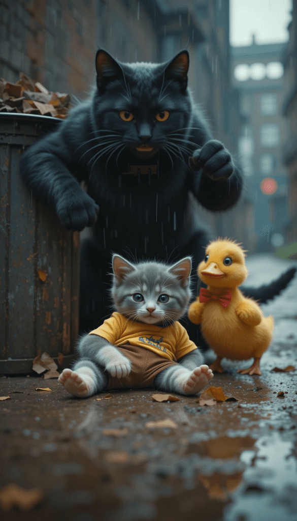 How to Turn Rainy Day Adventures into Viral AI Videos: A Kitten’s Tale #digenai #FreeAIVideoGenerator