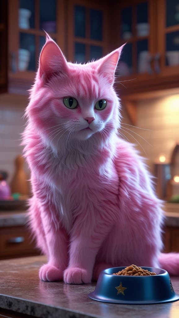 How This Adorable Pink Cat Became an AI Video Star (No Filming Required!) #digenai #FreeAIVideoGenerator