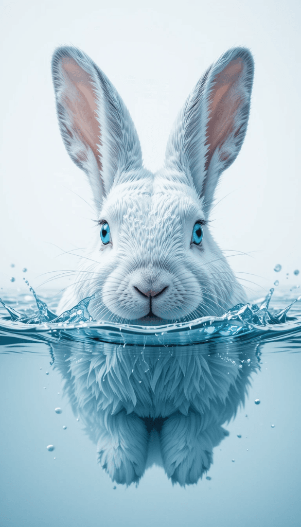 How AI Brought a Magical Water Rabbit to Life—and How You Can Too! #digen ai #FreeAIVideoGenerator