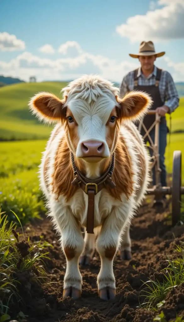 How to Bring a Vintage Farm Scene to Life with AI Video Technology? #digen ai# #Free AI Video Generator#