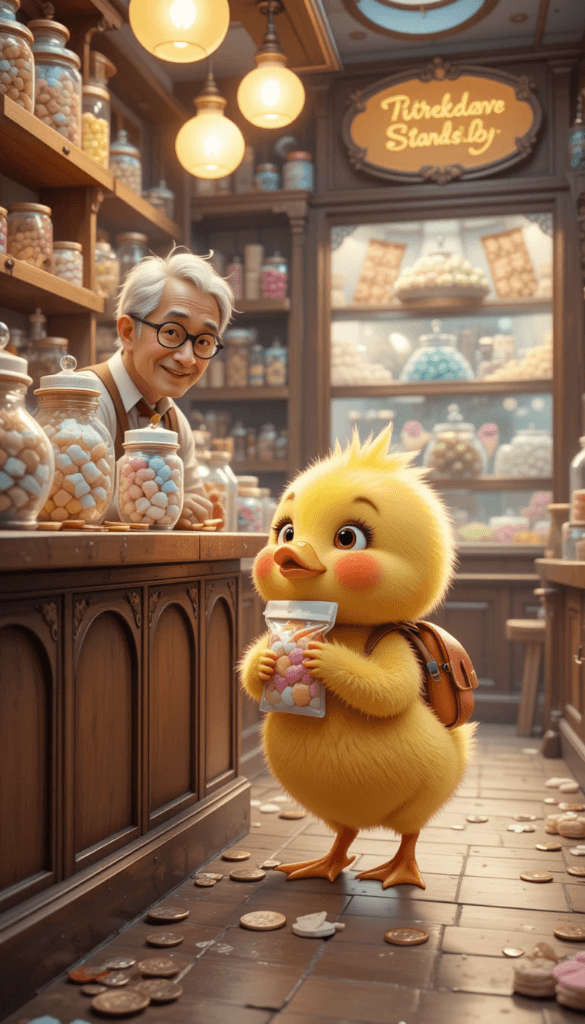 How a Tiny Chick Turned Candy Dreams into Viral Videos with AI? #digenai #FreeAIVideoGenerator