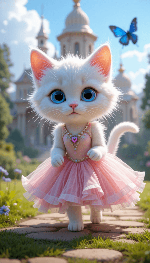 How AI Brought Princess Whiskers' Magical Adventure to Life #digen ai# #Free AI Video Generator#
