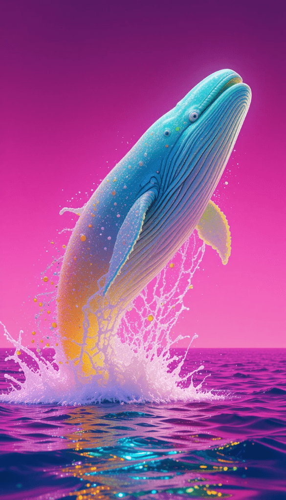 How to Capture a Blue Whale's Magical Leap with AI? #digen ai #Free AI Video Generator