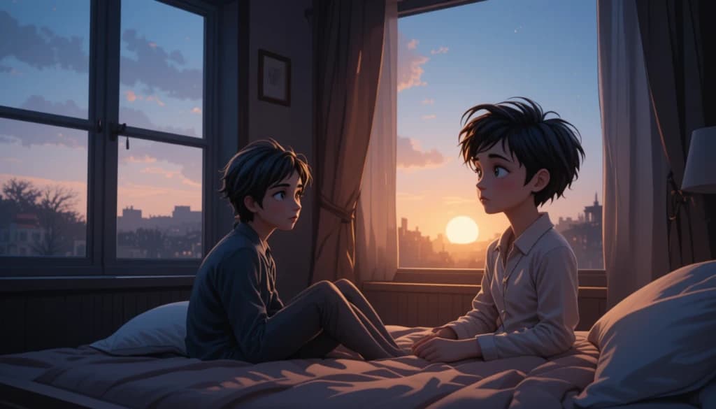 How Two Boys and an AI Tool Unlocked Creativity at Sunset #digen ai #FreeAIVideoGenerator