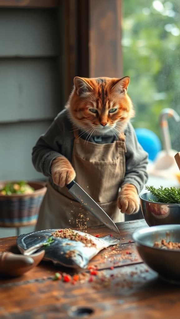 How Chef Whiskers Became an Instant Star: Your Guide to AI Video Magic #digen ai# #FreeAI