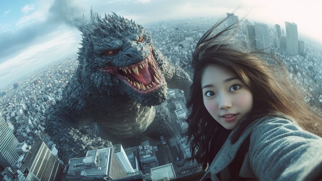 How to Create Epic Monster Scenes Like a Pro with AI: The Calm on Top of the World #digenai #FreeAIVideoGenerator