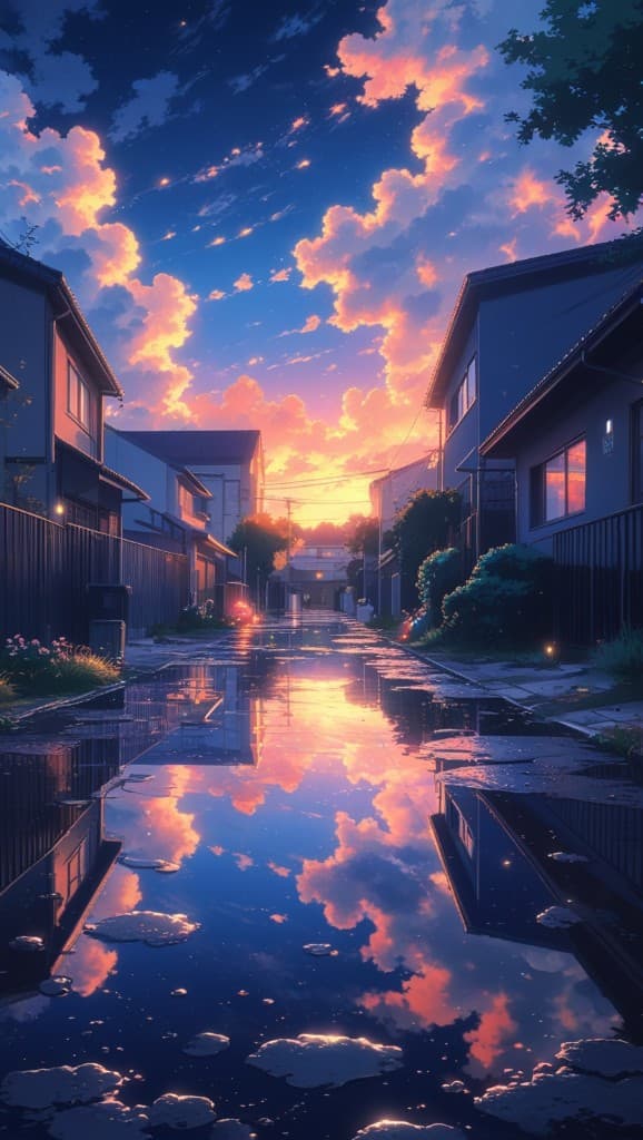 Capturing Twilight Magic: How AI Brought a Dusk Street Scene to Life #digenai #FreeAIVideoGenerator