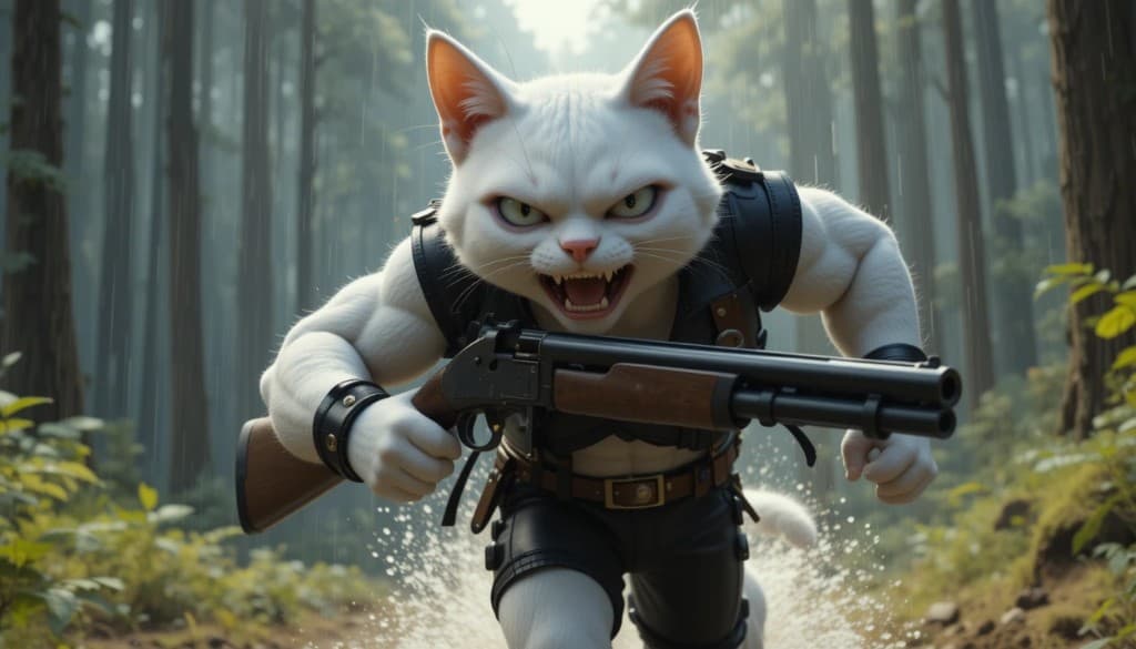 How to Create a Thrilling Rainforest Adventure with AI – Even a Cat Can Do It! #digen ai #FreeAIVideoGenerator